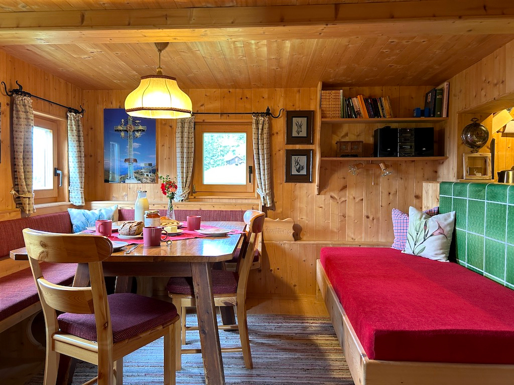 Bergh�tte Karwendelblick am Weerberg ... hereinspaziert